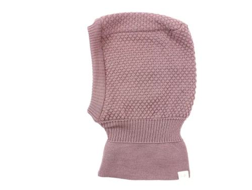 MP elefanthue Oslo wood rose uld/bomuld windstopper